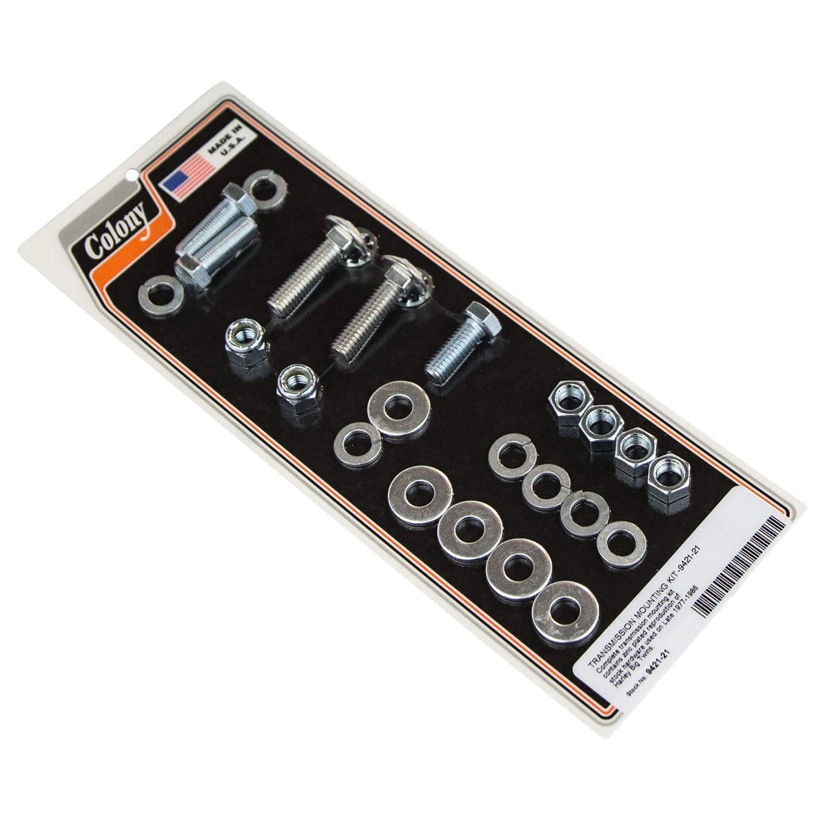 Colony Machine #9421-21 Transmission Mounting Kit Late 1977-1986