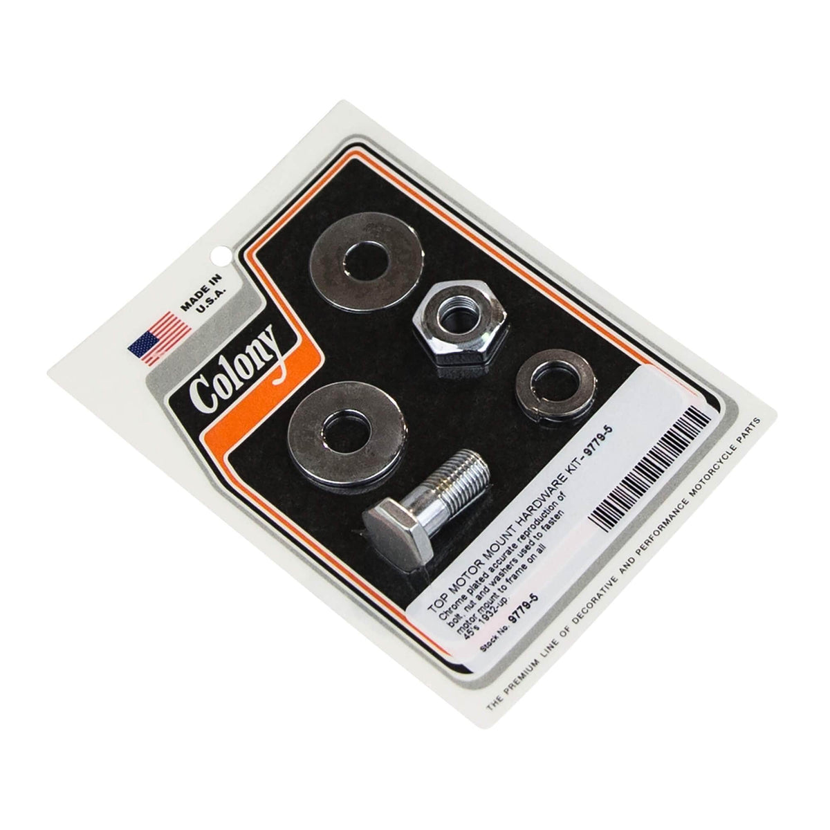Colony Machine #9779-5 Top Motor Mount Hardware Kit 1932-Up Harley