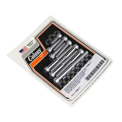 #9789-17 Transmission Shifter Cover Allen Screw Hardware Kit 1991-Up Harley-Davidson Dyna - Chrome Plated