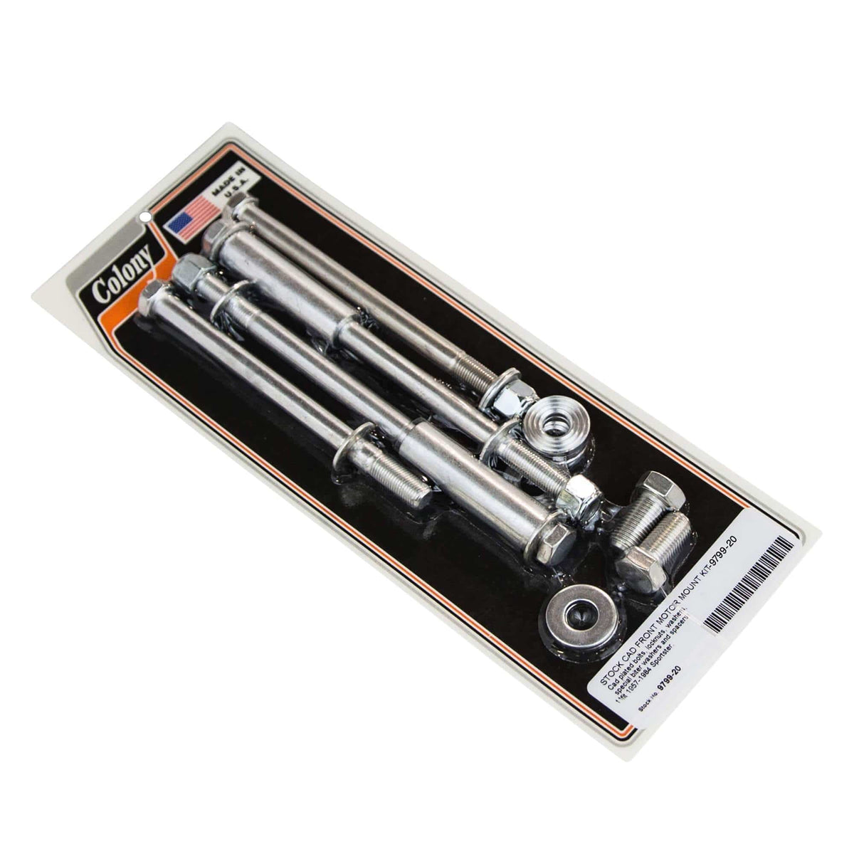 Colony Machine #9799-20 Front Motor Mount Kit Stock 1957-1984