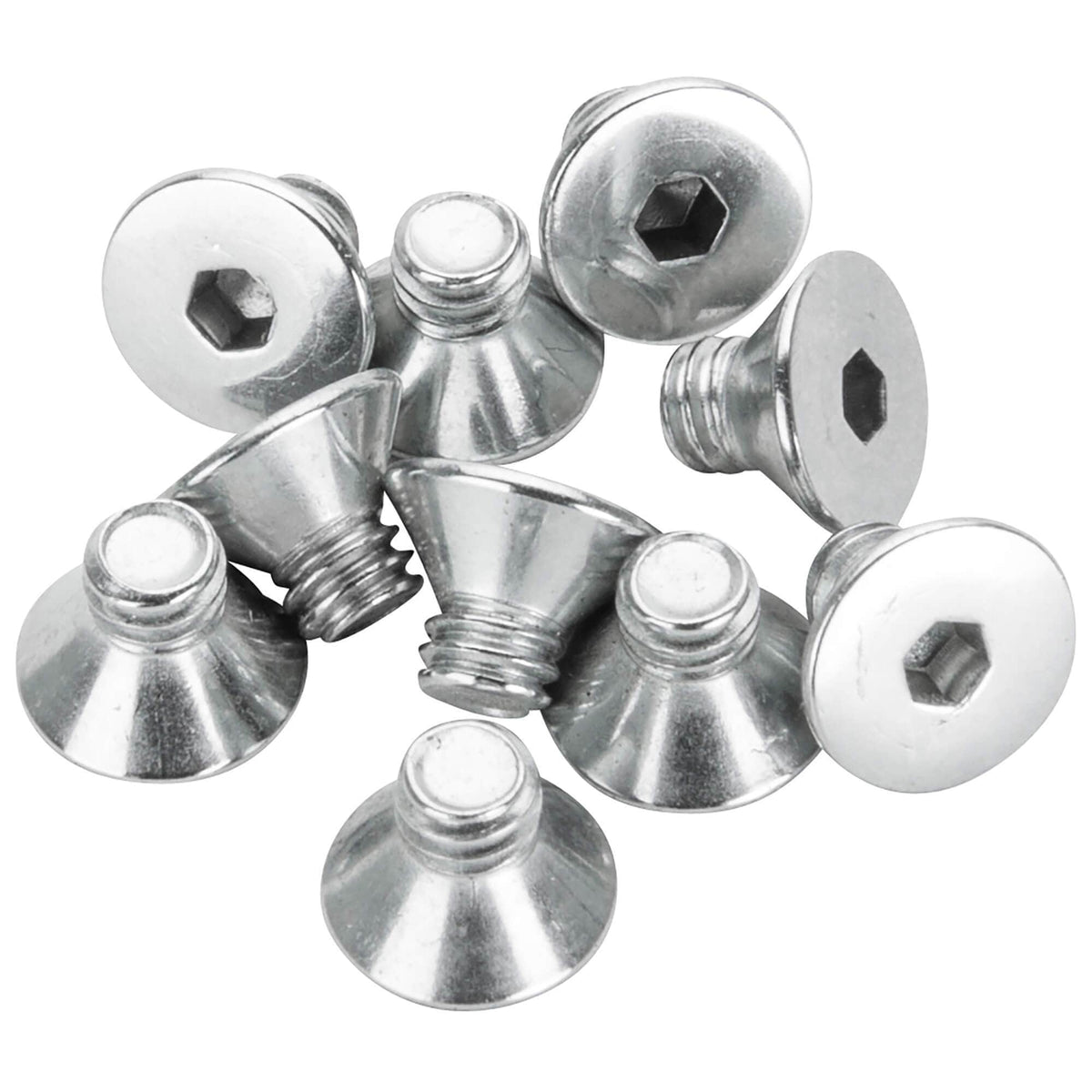 Colony Machine #FHS-132 8-32 x 1/4 length Chrome Flat Head Allen