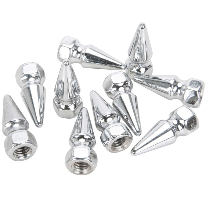 #PN-312 5/16-18 Chrome Plated Pike Nut - 10 Pack