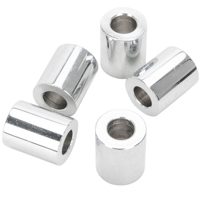 #SPC-015 5/16 ID x 3/4 Length Chrome Plated Steel Universal Spacer - 5 Pack