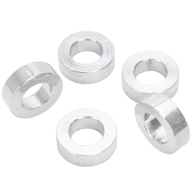 #SPC-034 7/16 ID x 1/4 Length Chrome Plated Steel Universal Spacer - 5 Pack