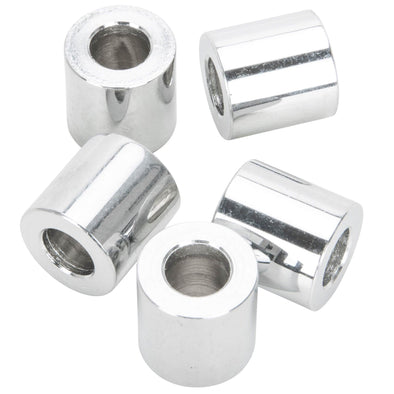 #SPC-043 5/16 ID x 5/8 length Chrome Steel Universal Spacer 5 pack