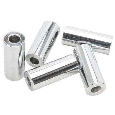 #SPC-049 1/4 ID x 1-3/8 length Chrome Steel Universal Spacer 5 pack
