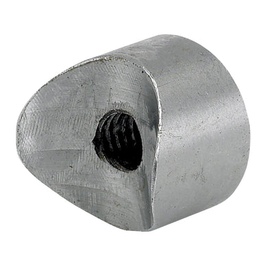 Coped Steel Bungs 1 inch Dia. 1/2 inch long - 3/8-16 thread - 2 pack