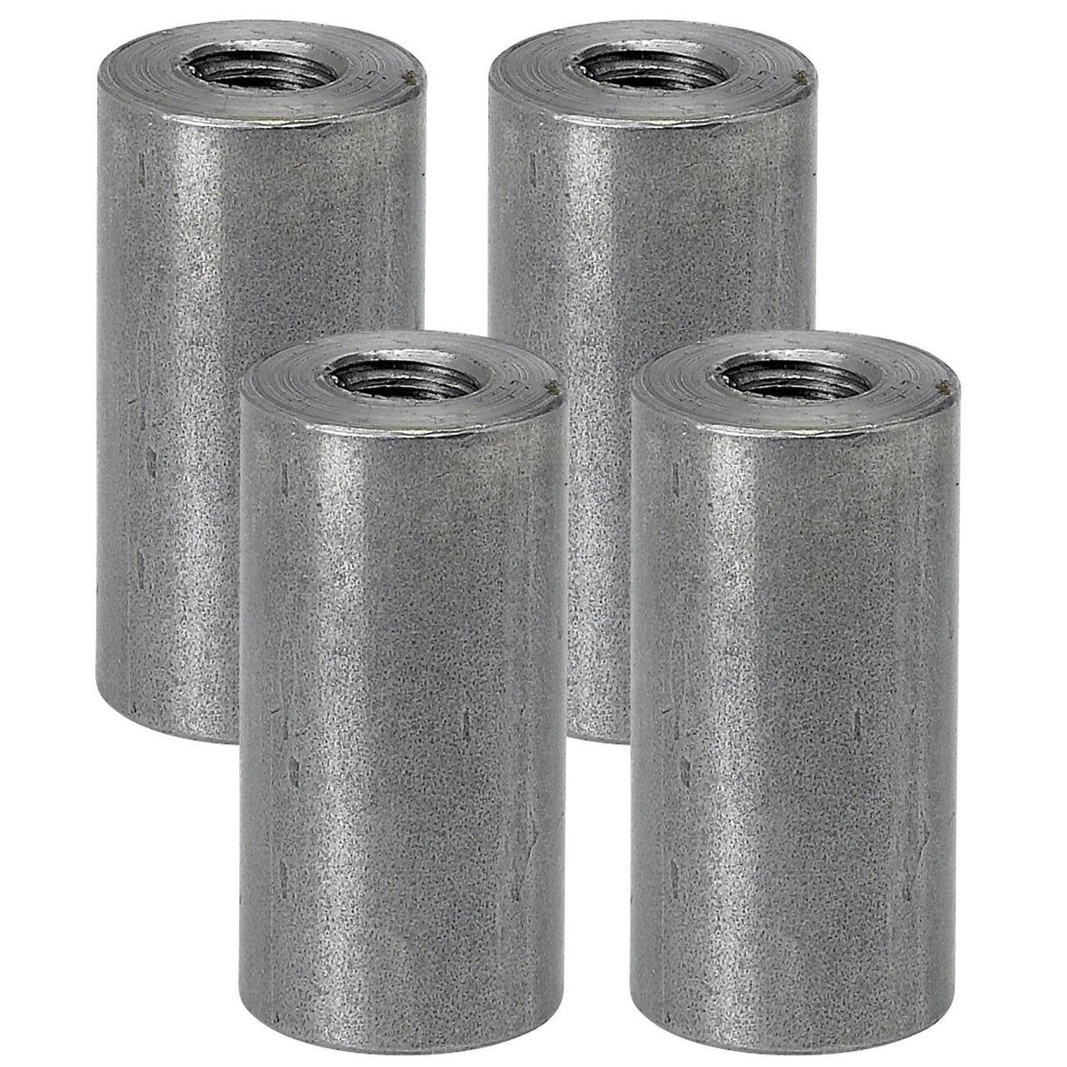 7/16-20 THREADED weld BUNGS 1018 Steel low Profile. TWO PIECES.825 long 7/16-20 THREADED weld BUNGS 1018 Steel low Profile. TWO PIECES.825 long