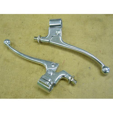 Alloy Brake and Clutch Levers Control Set for 7/8 inch Bars