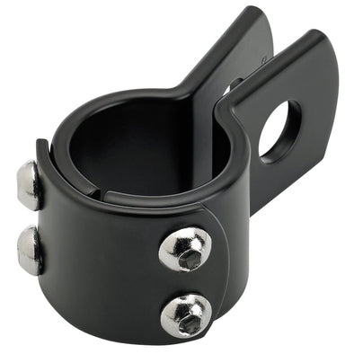 Black Universal 3-piece Mounting Clamp 1-1/8 inch
