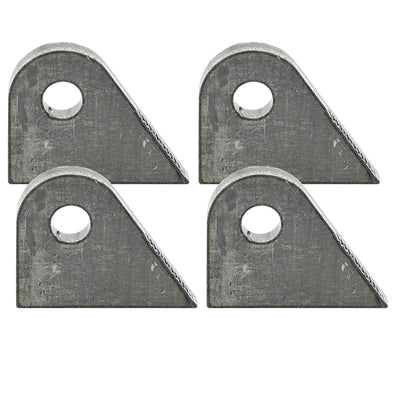 Tab #7 - Mild Steel Mounting Tabs 3/16 inch thick - 4 pack