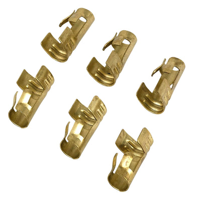 High Tension Spring Terminals for your Spark Plug Wires - 6 Pack