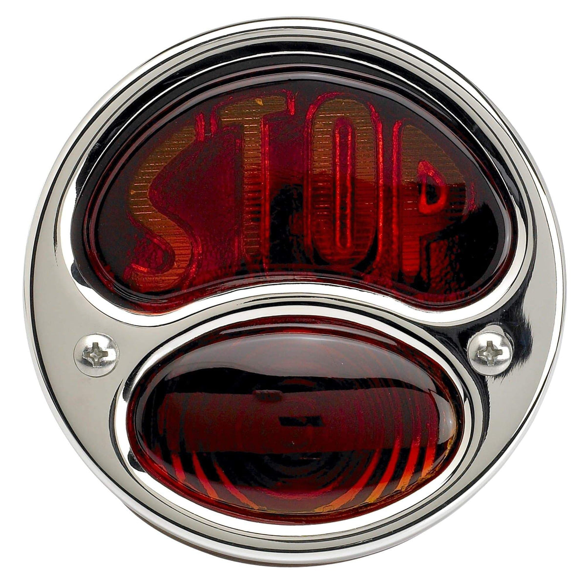 thumbnail image 2 of Mike's Stainless Tail Light For Ford Model A 1928-1931 - Stop Light With License Plate 2 of 6