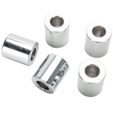 #SPC-039 3/8 ID x 7/8 length Chrome Steel Universal Spacer 5 pack