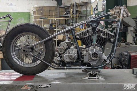 How To Install Lowbrow Customs Hardtail On 1958-1984 Harley Panheads & Shovelheads