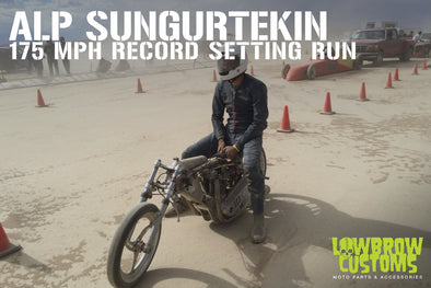 Alp Sungurtekin - Vintage Triumph 175+ mph Record-Setting Run-1