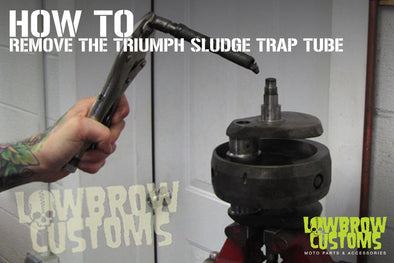 How to remove the Triumph Sludge Trap Tube