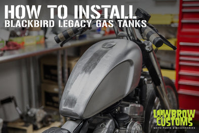 How To Install: Cycle Standard Blackbird Legacy Gas Tanks on a Harley-Davidson Sportster