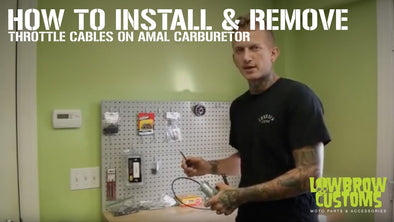 How to Install & Remove Throttle Cable for Your Amal Carburetor