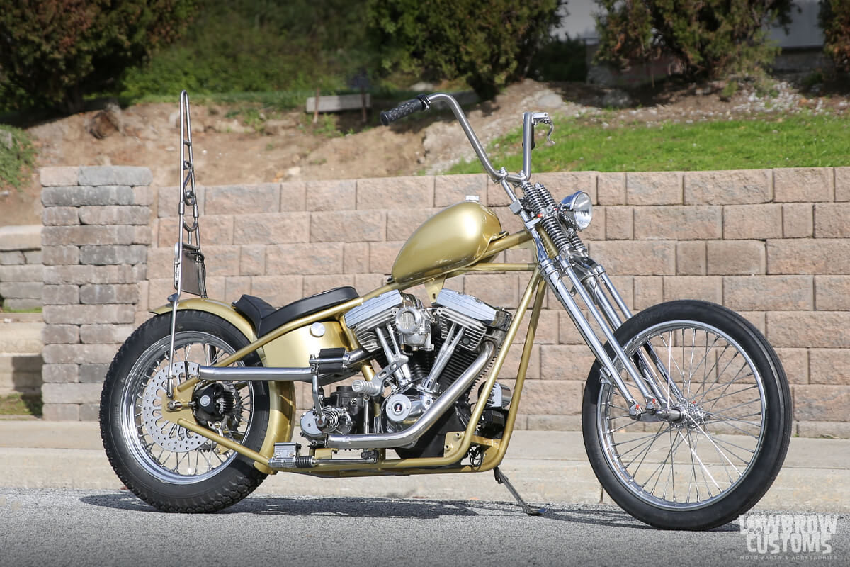 LNSPLTBLVD 1984 Harley Softail Big Twin Evo Chopper Build