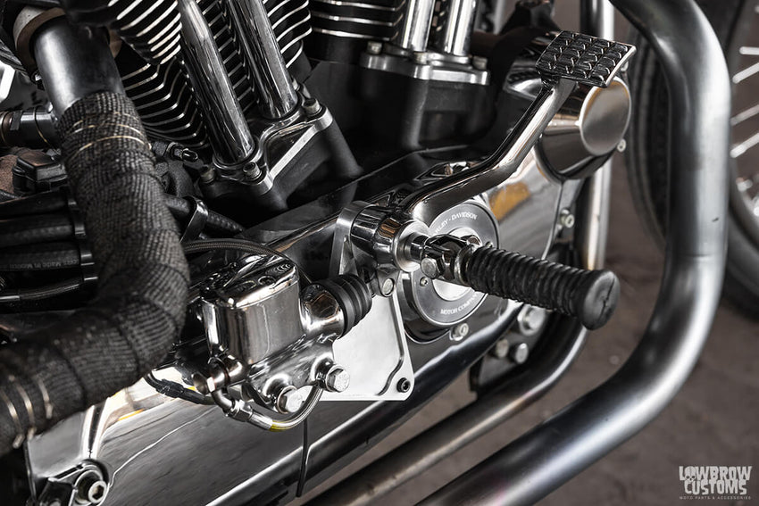 Mid Controls Motorcycle Video: How To Install High Mids Foot Controls on Harley-Davidson Sport ...
