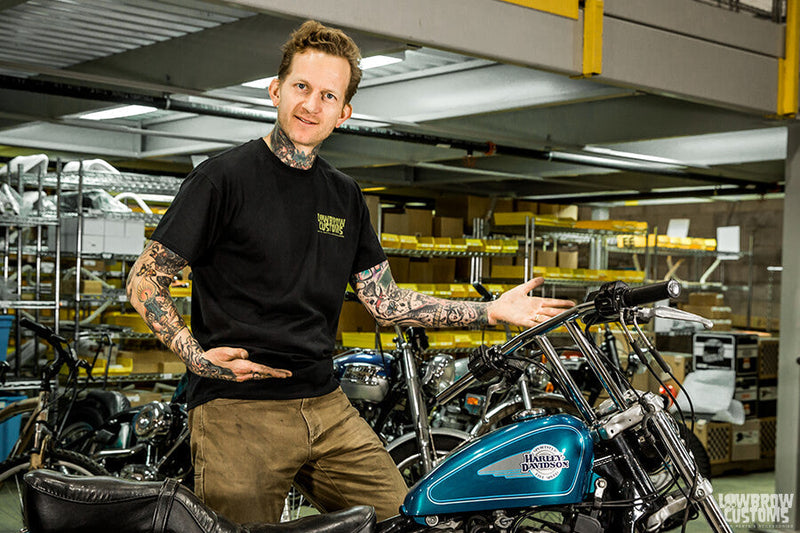 VIDEO: How To Install Lowbrow Customs T-bar Motorcycle Handlebars Onto A Harley-Davidson Sportster