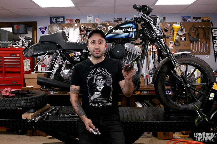 How To Install Hughs Handbuilt Sprocket Lock System On Your Sportster & Big Twin Harley-Davidson-1