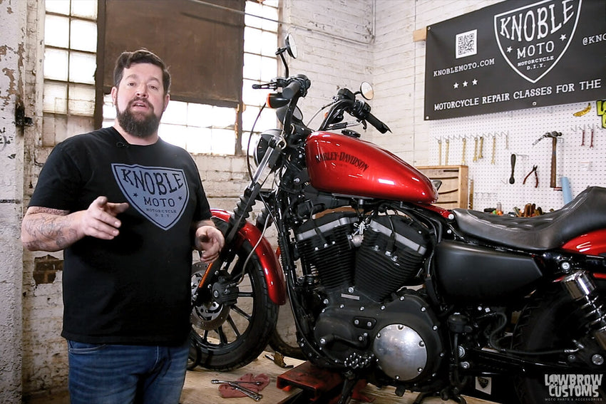 Knoble Tech Tips: How To Adjust A Clutch Cable On A Harley-Davidson Sportster In 4 Easy Steps