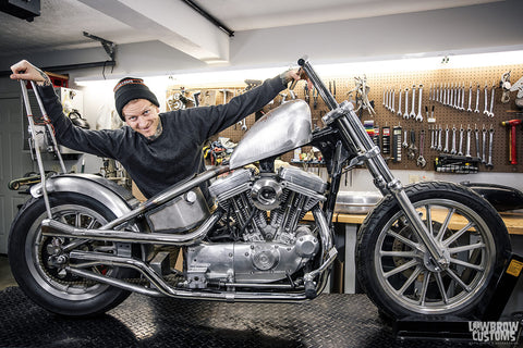 VIDEO: I Cut My Harley-Davidson Sportster In Half, Hard-tailed It To Build A Chopper, But Now What Do I Do?