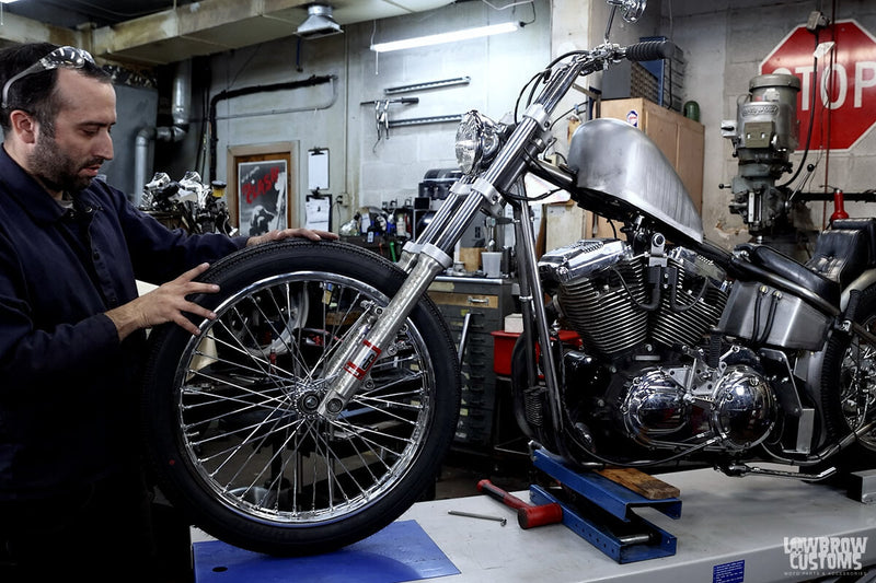 Installing Lowbrow Customs Narrow Triple Tree Kit 