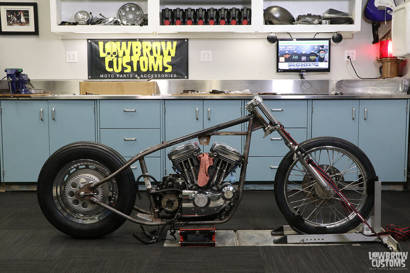 Panhead Jim Builds A Sportster Chopper - Part 4