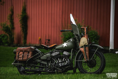 Meet Joe Blaha And His 1942 Harley-Davidson WL-A Flathead from World War II
