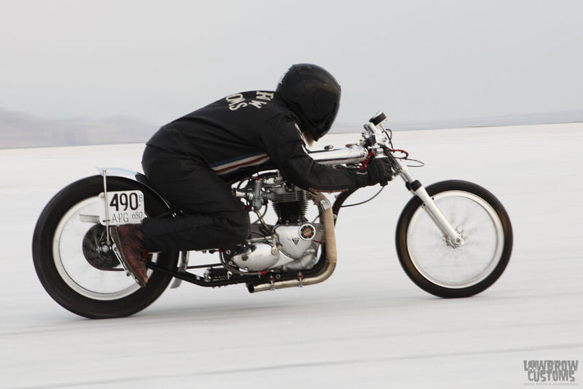 Salt Bound and Down 2018 - Kyle Malinky's 1968 Triumph Land Speed Racer Resurrected