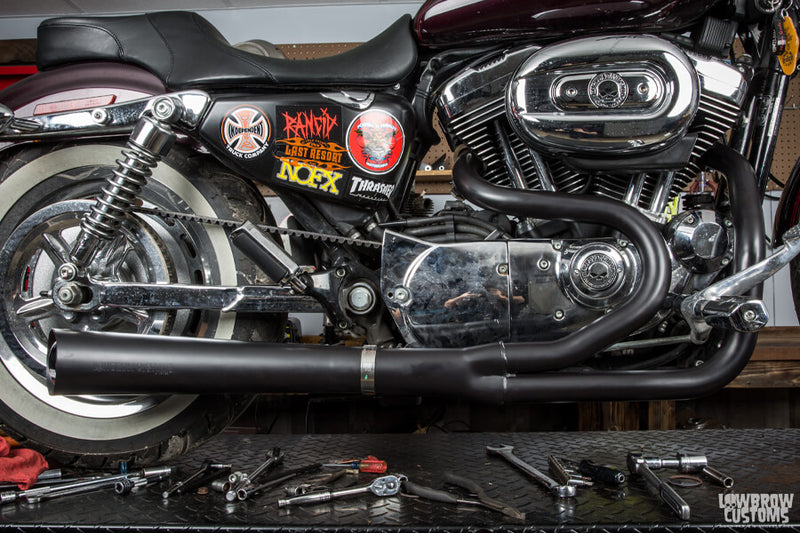 Lowbrow Customs 2 Into 1 Supermeg Exhaust:  How it’s Made and How to Install