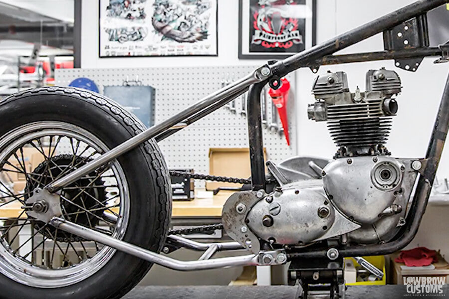 VIDEO: Triumph Unit 650cc Bolt-On Hardtail Frame Section 1963-70