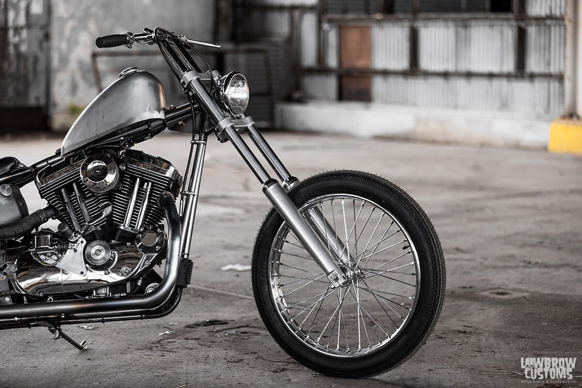 How To Build Harley 39mm Narrow Glide Fork Legs Using Lowbrow Tapered Fork Lowers