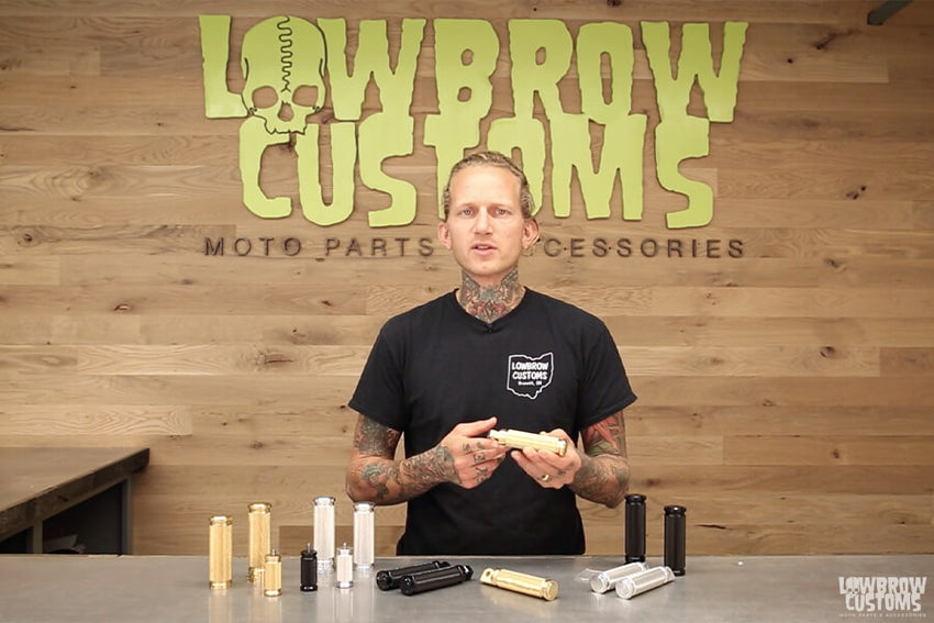 Video: Lowbrow Customs - Pursuit Grips and Pegs for Custom Harley-Davidsons Choppers & Bobbers