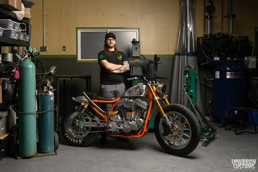 Lowbrow Spotlight: Meet Christian Newman and his 1998 Harley-Davidson 1250CC Sportster