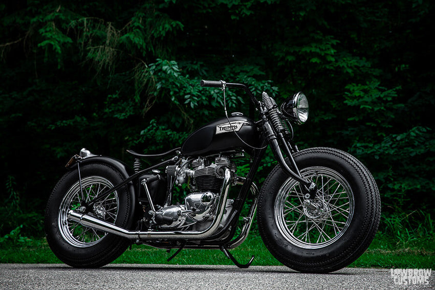 Lowbrow Spotlight: Meet Todd Muller And His Custom 1968 650cc Triumph Bonneville Bobber