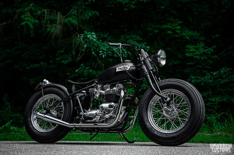 Lowbrow Spotlight: Meet Todd Muller And His Custom 1968 650cc Triumph Bonneville Bobber