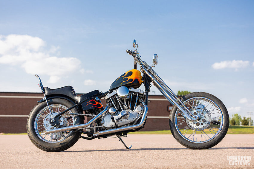 Meet Chase Jankowski and His 1974 Harley-Davidson XLH1000 Ironhead Sportster Chopper