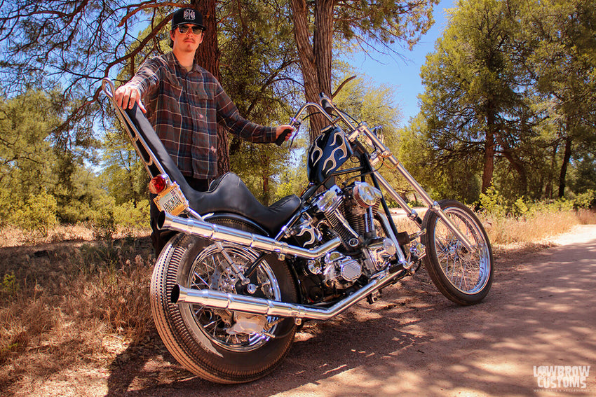 Meet Riley Hansen and His 1987 Harley-Davidson Big Twin Evo Chopper