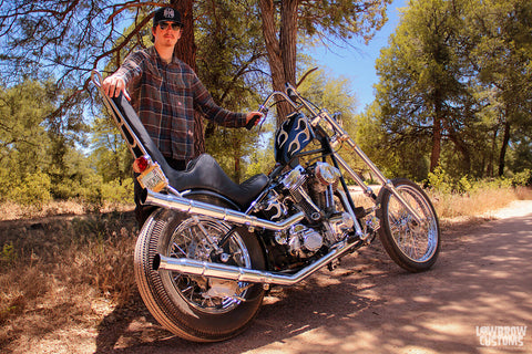 Meet Riley Hansen and His 1987 Harley-Davidson Big Twin Evo Chopper