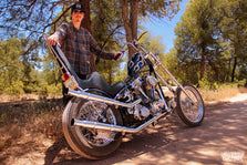 Meet Riley Hansen and His 1987 Harley-Davidson Big Twin Evo Chopper