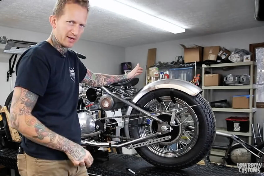 VIDEO: How To Install: A Rear Motorcycle Fender On a Triumph Chopper / –  Lowbrow Customs
