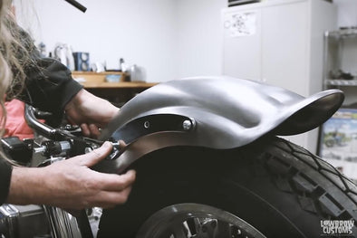 VIDEO: Step-by-Step Lowbrow Customs Rogue Rear Fender Install