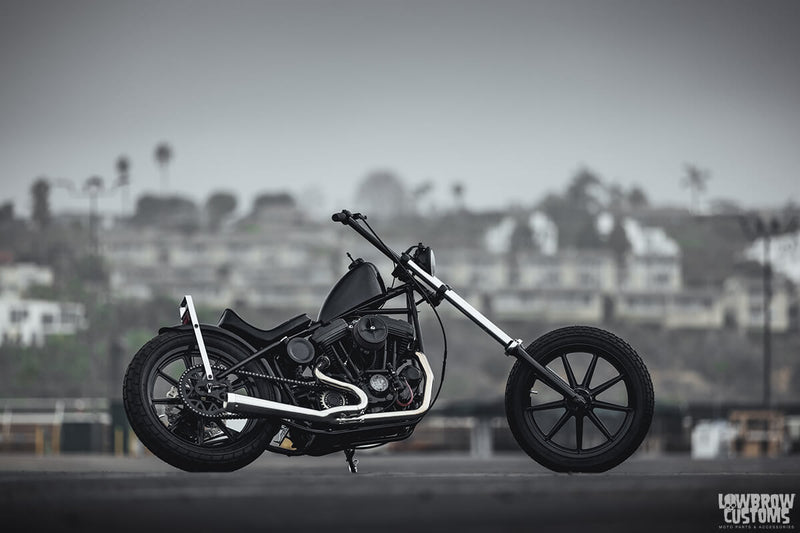 Meet Josh Boehling And His 1999 Harley-Davidson XL1200S Sportster Called "The Bwack Widow"