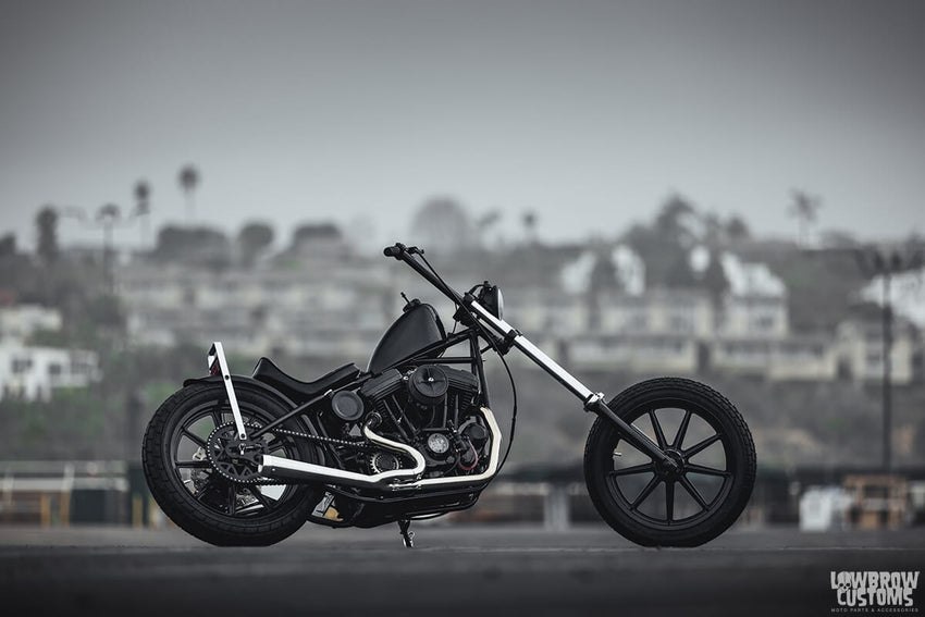 Meet Josh Boehling And His 1999 Harley-Davidson XL1200S Sportster Called "The Bwack Widow"