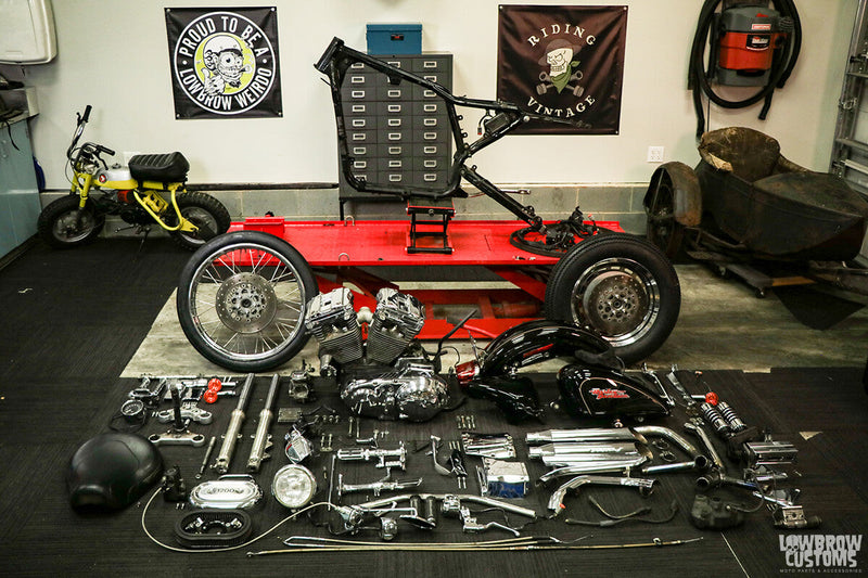 Panhead Jim Builds A Sportster Chopper – Part 2