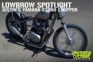 Lowbrow Spotlight: Justin's Yamaha XS650 Chopper